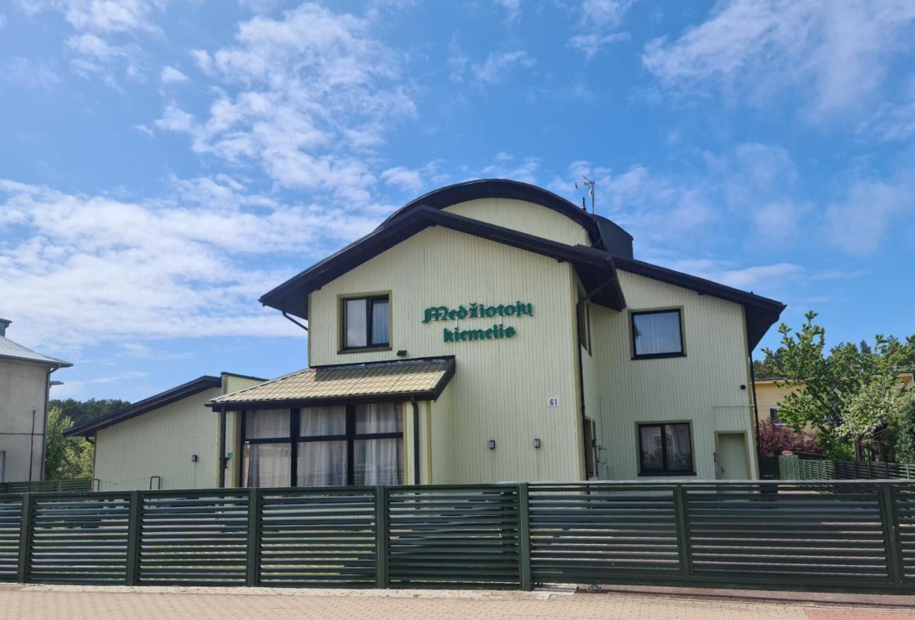 Medziotoju Kiemelis Hotel Palanga Bagian luar foto